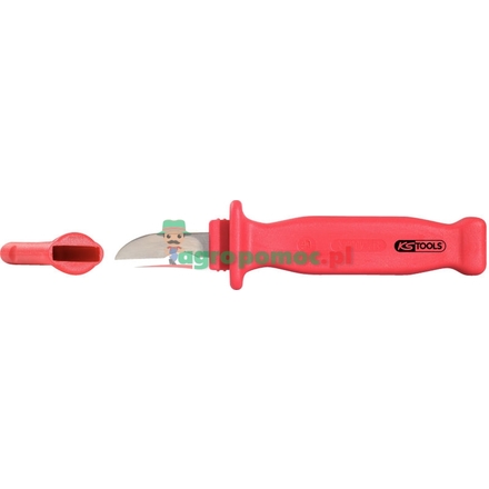 KS Tools VDE cable stripping knife, 195mm