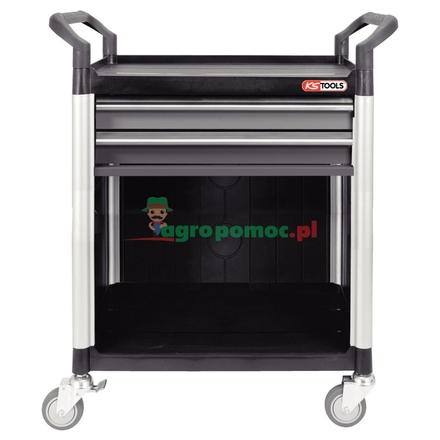 KS Tools Workshop service trolley+2drawers+lining