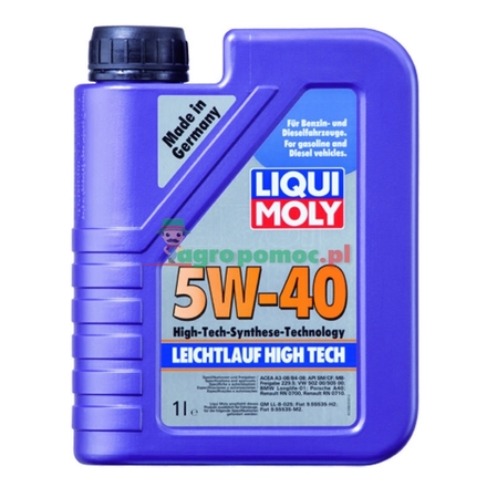 Liqui Moly Low-friction engine oil High Tech 5 W-40