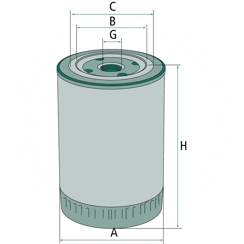 MANN Engine oil filter | B196