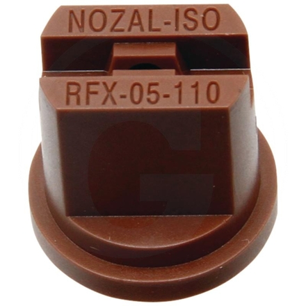 nozal Flat fan nozzle Tips RFX Brown