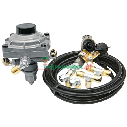 Upgrading the pneumatic installation - kit with 1 hose, universal brake system installation. |  AN5030014-SAP 