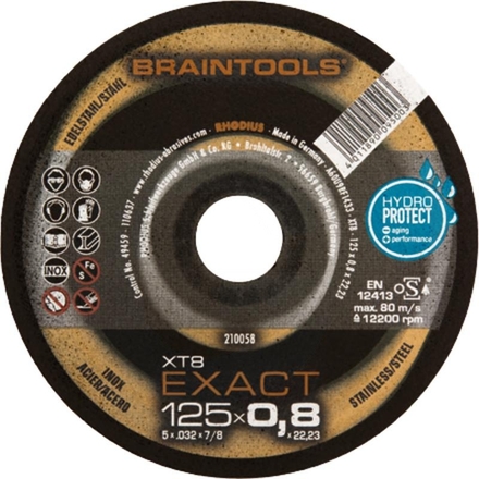 RHODIUS Cut-off disc XT8 EXACT