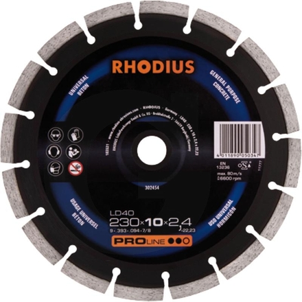 RHODIUS Diamond cut-off disc LD40