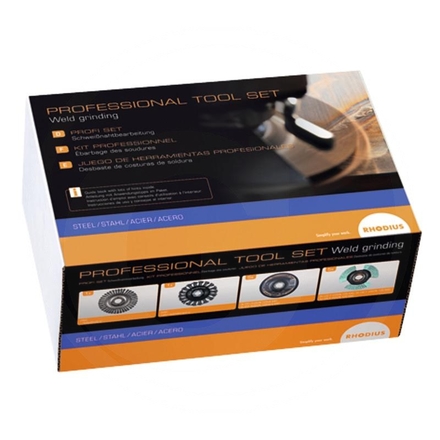 RHODIUS Profi Set weld dressing
