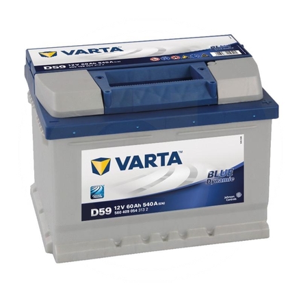 Varta 12V 60Ah filled