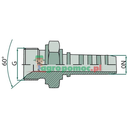 Volz PN 06 AGR 1/4" VA