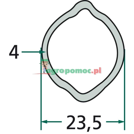 Weasler Profile pipe 3 m