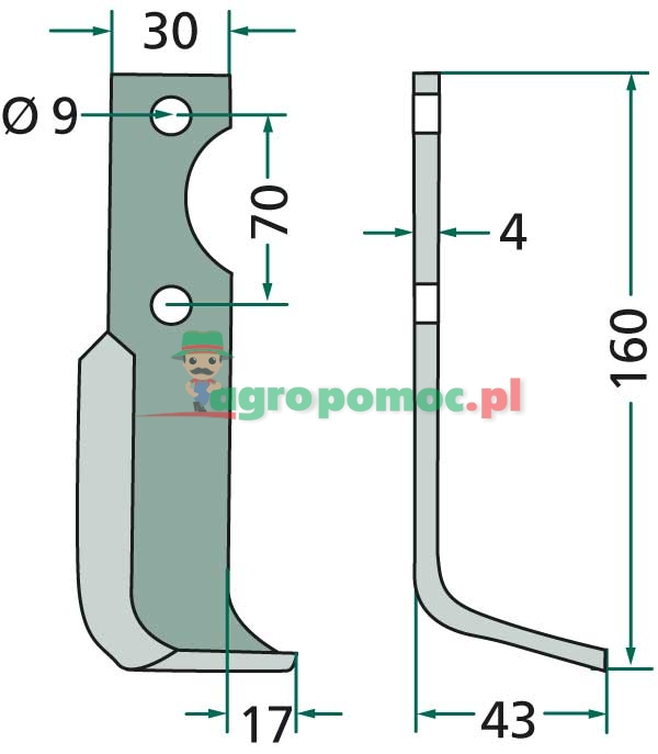 Angled blade | NH 16549 | zdjęcie nr 2