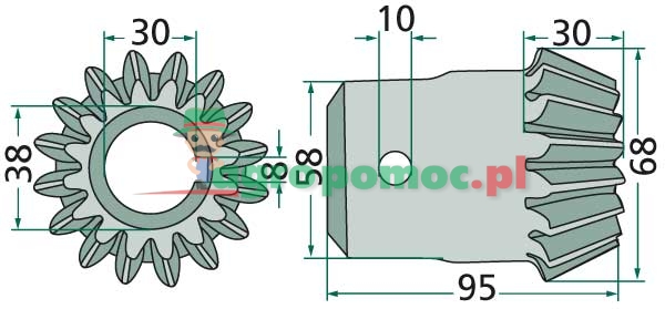 Bevel gear | 0624730 | zdjęcie nr 2