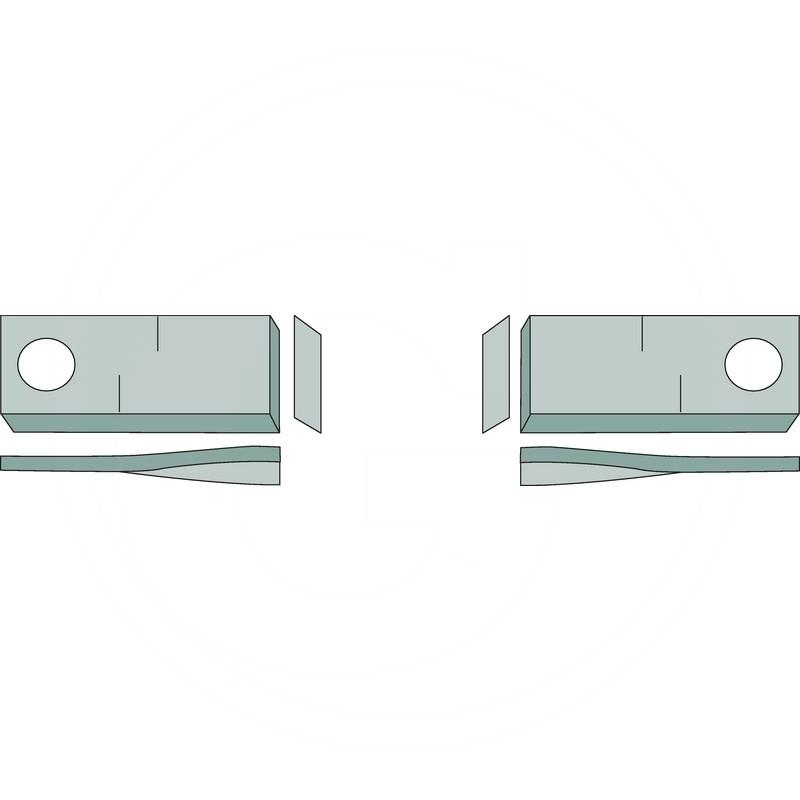 Krone knife Fella RIGHT 25 pcs | 135752, 134009, 131117, 123707 | zdjęcie nr 2