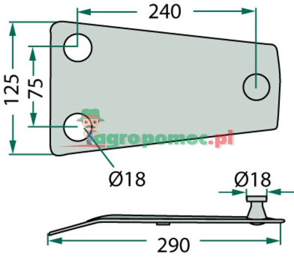 Blade holder | 154612100, 726030650 | zdjęcie nr 2