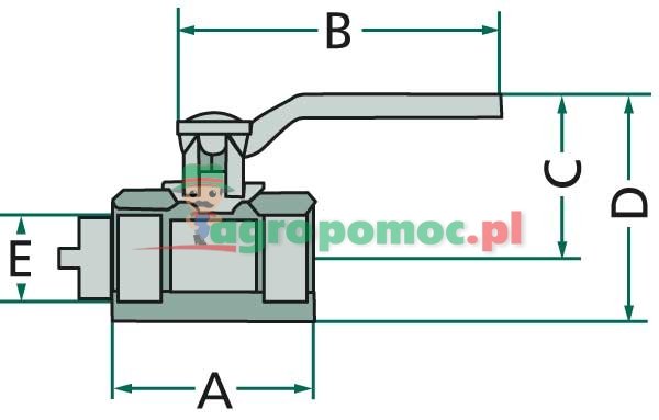 Brass ball valve | zdjęcie nr 2