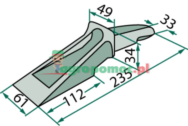 Bucket tooth | zdjęcie nr 2