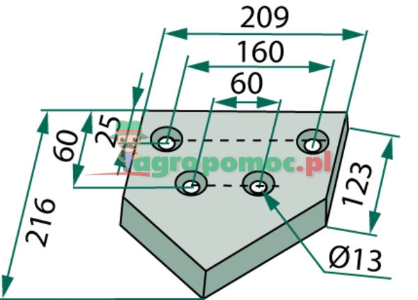 Centre blade | 70-502 | zdjęcie nr 2