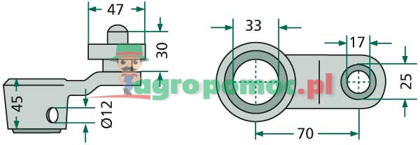 Control lever | 012561 | zdjęcie nr 2