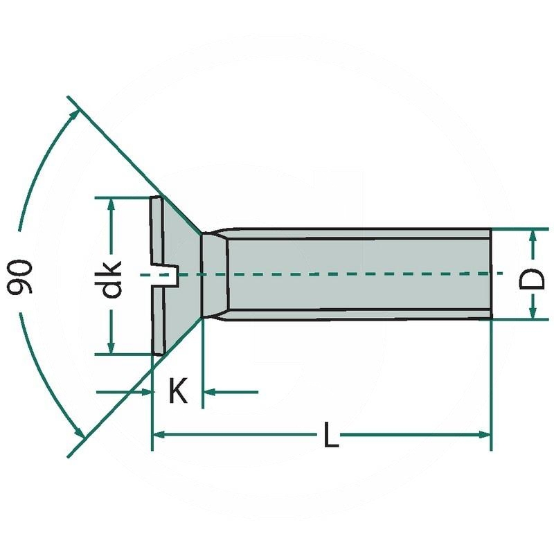 Countersunk bolt | zdjęcie nr 2