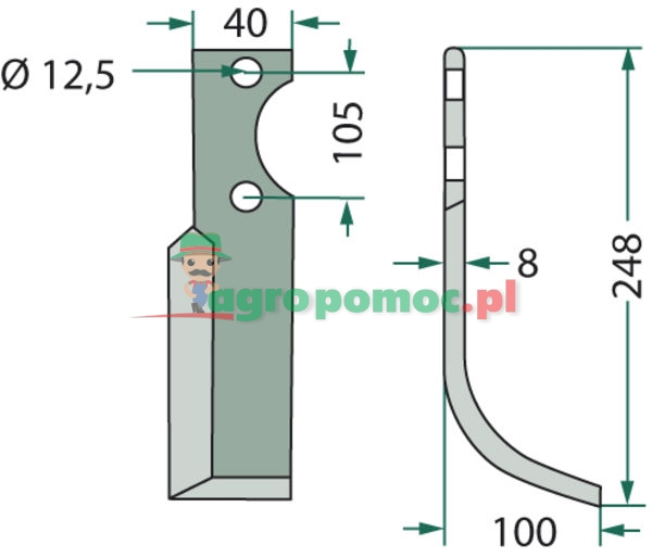 Curved blade | 52011600 | zdjęcie nr 2