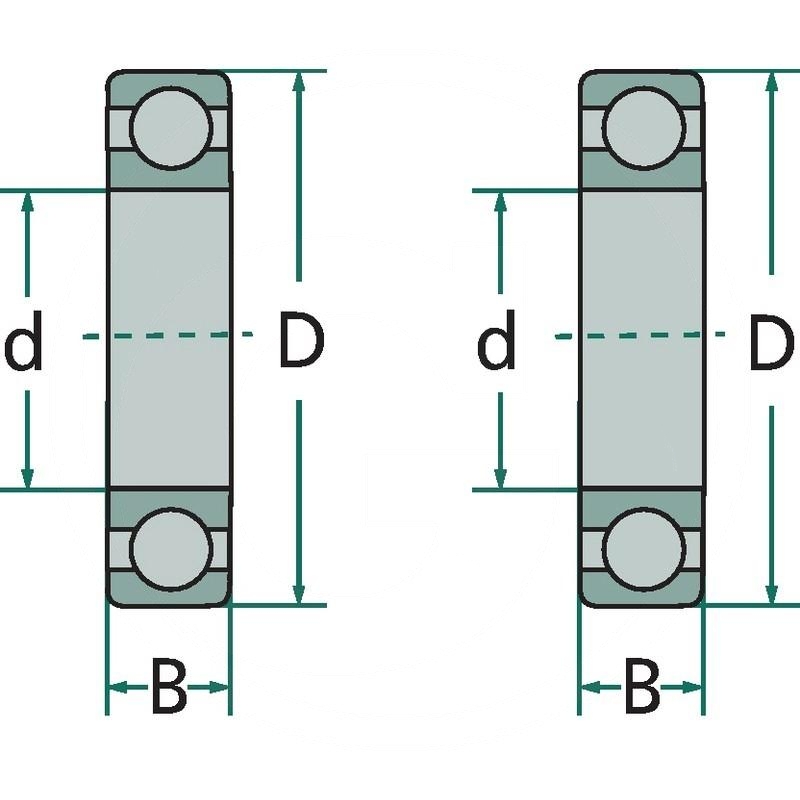 Deep groove ball bearing | zdjęcie nr 2