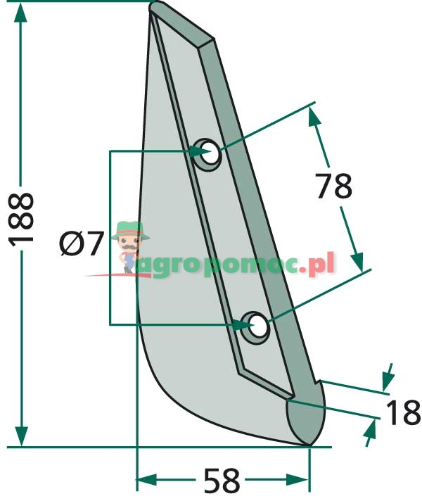 Drill coulter | 6051314015 (neu) | zdjęcie nr 2