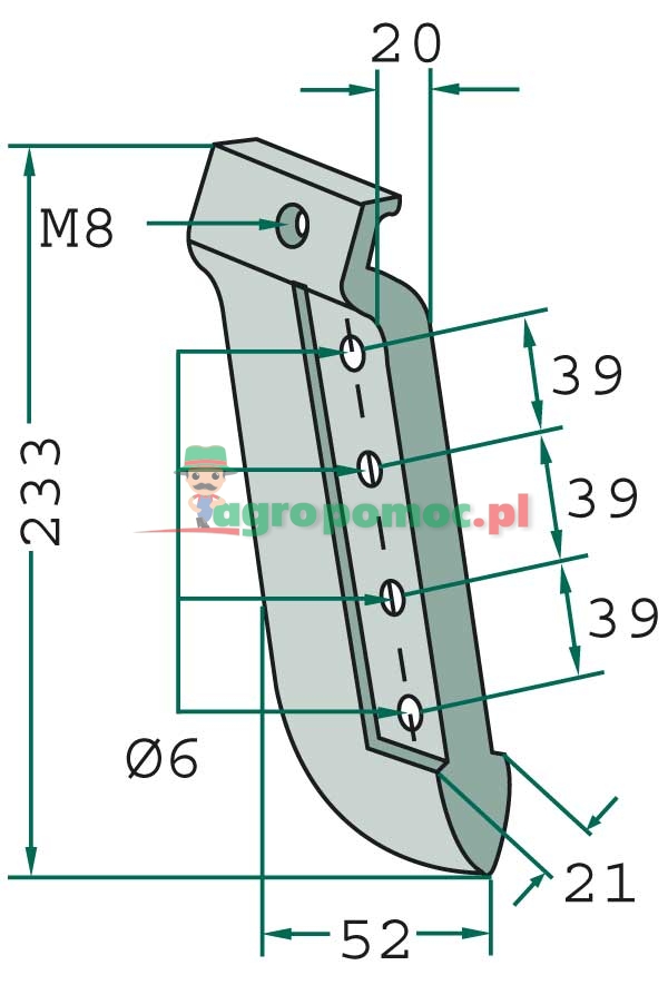 Drill coulter | 3189948 (neu), IS69991 (alt) | zdjęcie nr 2