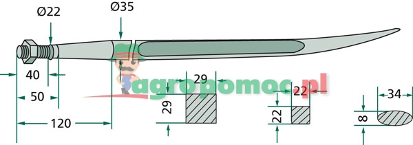 Duckfoot tine | 221158 | zdjęcie nr 2