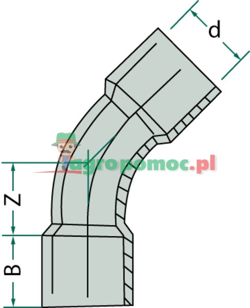 Elbow 45° | zdjęcie nr 2