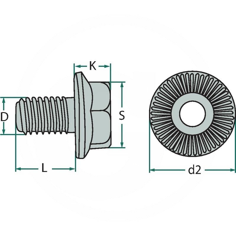 Flange bolt | zdjęcie nr 2
