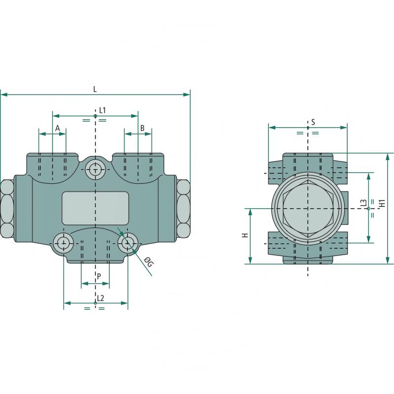 Flow divider MTD 3-1 | zdjęcie nr 2