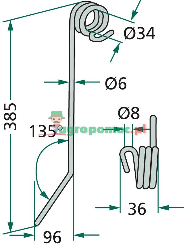 Following tine | 9309/360 | zdjęcie nr 2