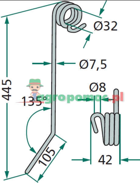 Following tine | 93008 | zdjęcie nr 2