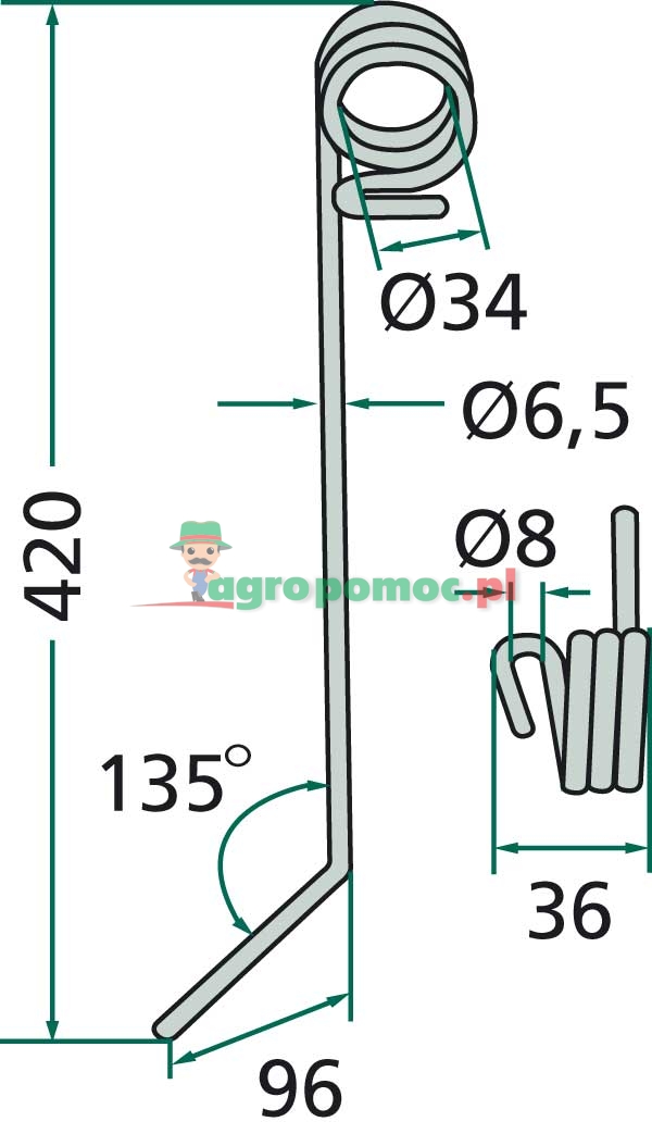 Following tine | 9309 | zdjęcie nr 2