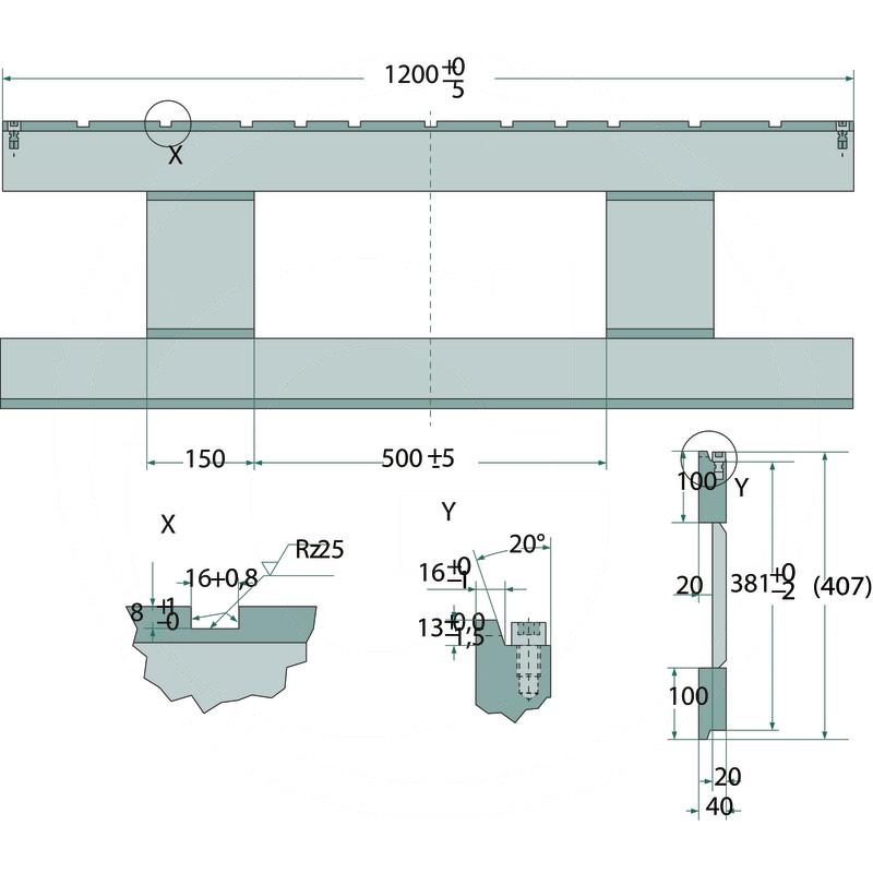 Fork carrier base plate | zdjęcie nr 2
