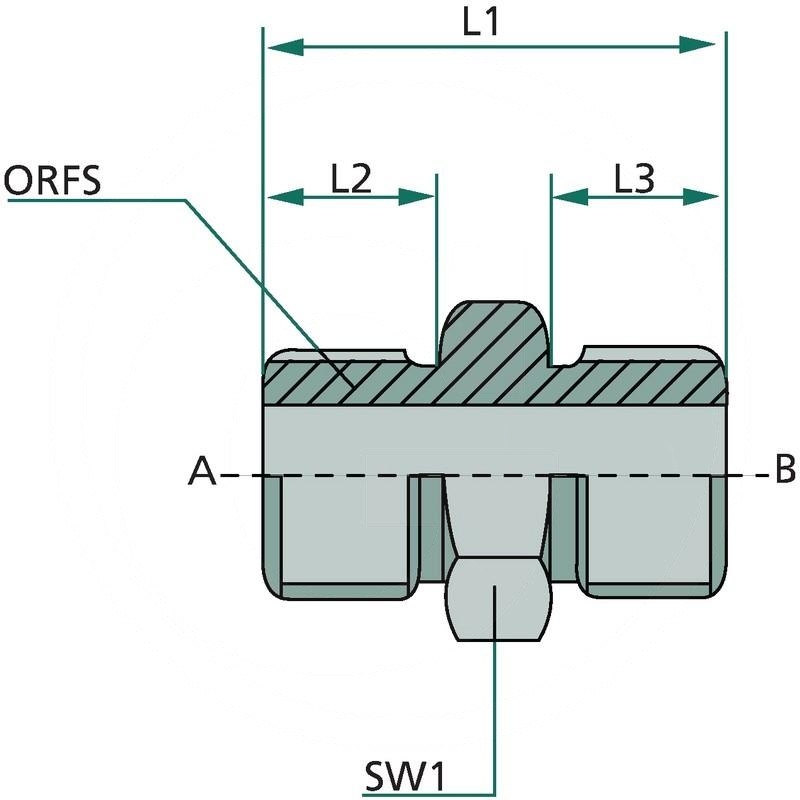GA 11/16 M-ORFS x 9/16 M-ORFS | zdjęcie nr 2