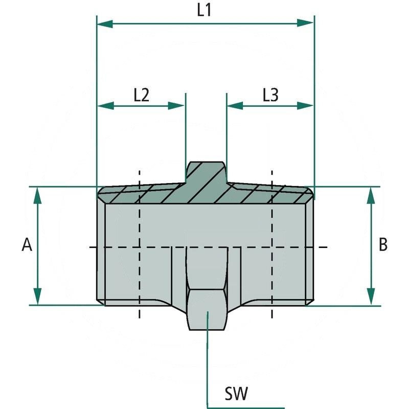GA 3/8 M-BSPK x 3/8 M-BSPK | zdjęcie nr 2