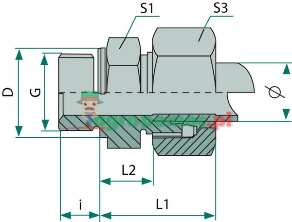 GER-F 26,75 G 3/4 | GER-F 26,75 G 3/4 | zdjęcie nr 2