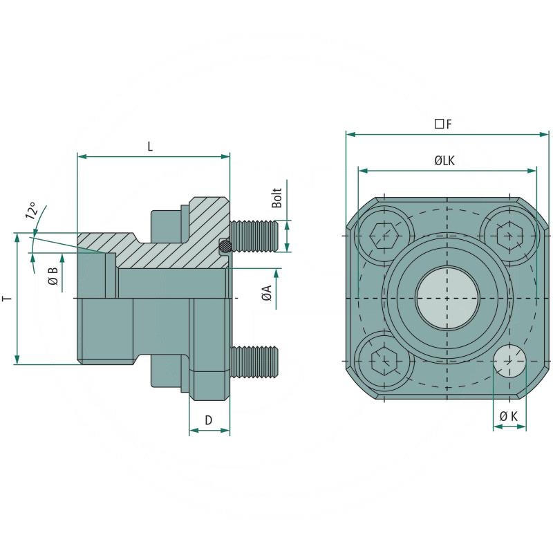 GP flange 40 28L | zdjęcie nr 2