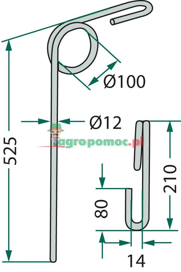 Harrow tine | zdjęcie nr 2
