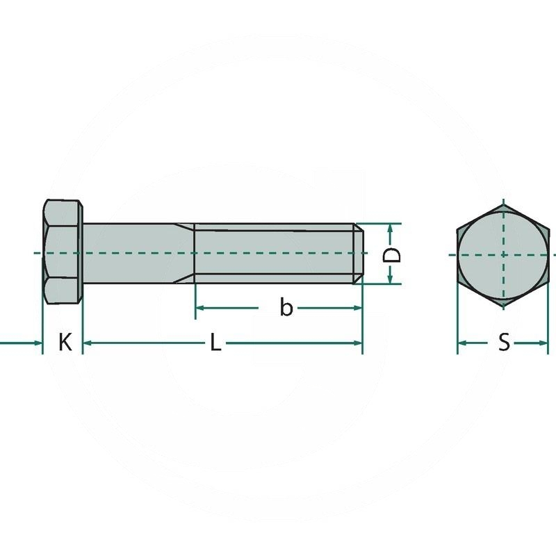 Hexagon-head bolt | zdjęcie nr 2