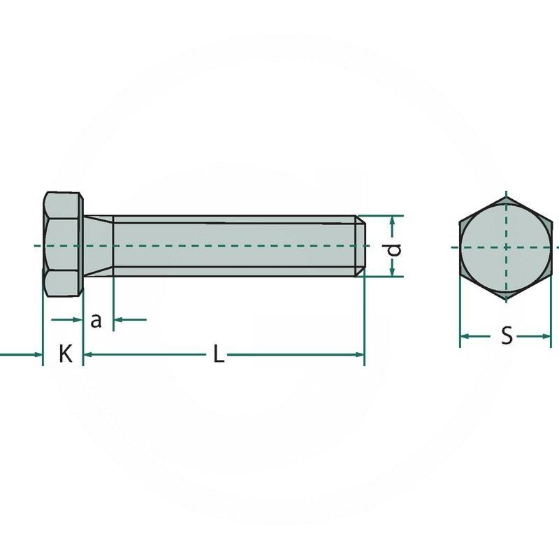 Hexagon-head bolt | zdjęcie nr 2