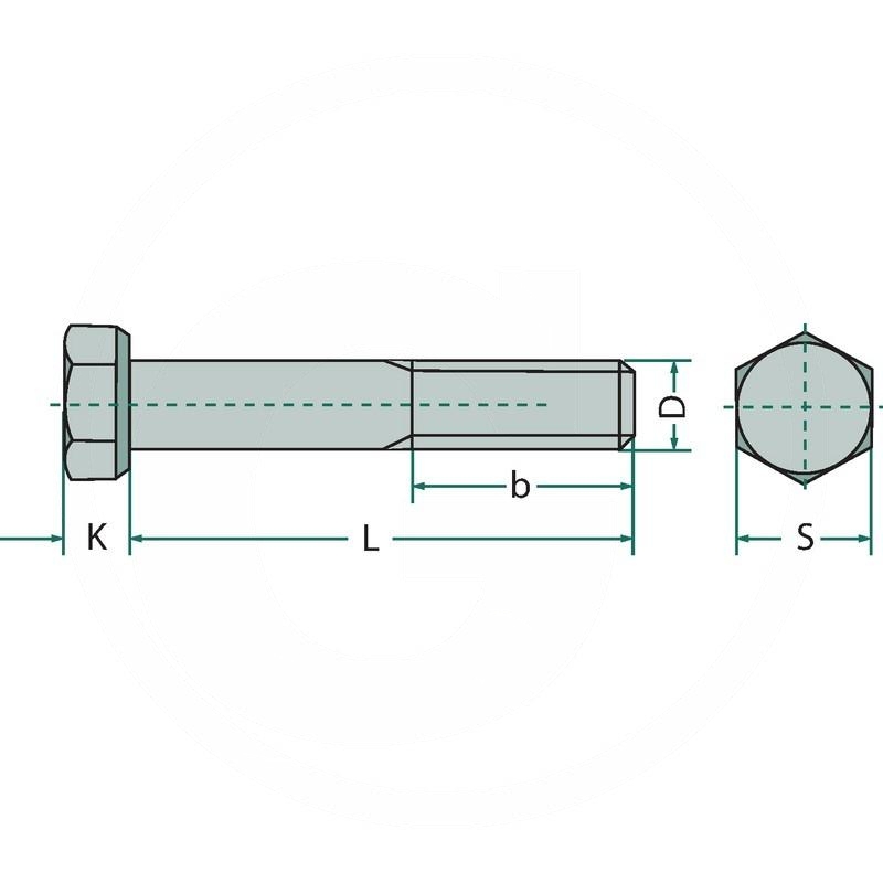 Hexagon-head bolt | zdjęcie nr 2