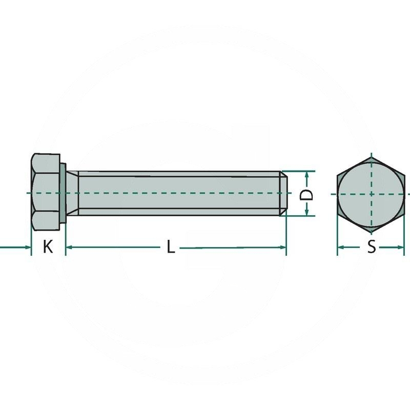 Hexagon-head bolt | zdjęcie nr 2