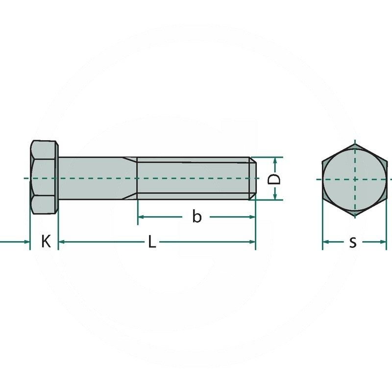 Hexagon head bolt | zdjęcie nr 2