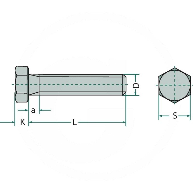 Hexagon head bolt | zdjęcie nr 2