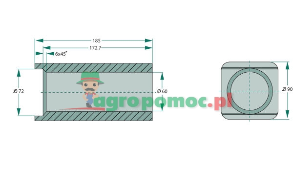 Hitch ring bearing | 47271000 | zdjęcie nr 2