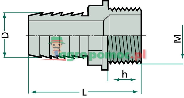 Hose connector straight | zdjęcie nr 2