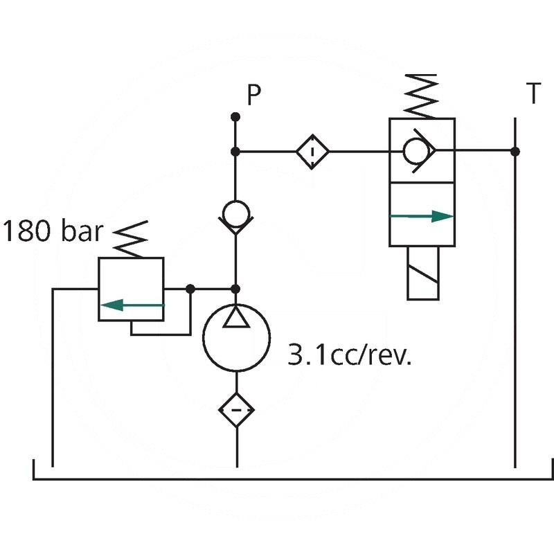 Hydraulic aggregate 12V-1,6kW-7,2L | zdjęcie nr 2