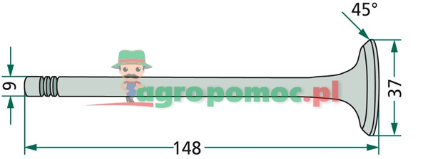 Inlet valve | 1231516R91 | zdjęcie nr 2