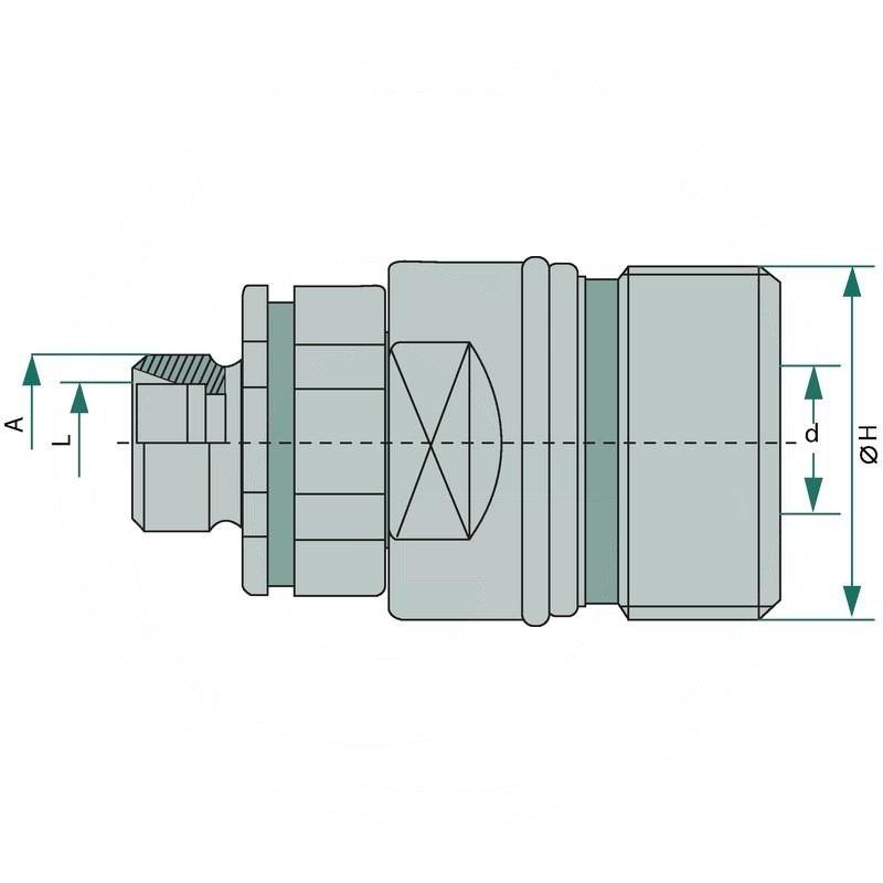 KF 8 S (M16x1,5) DN10-BG2 | KF 8S 2 | zdjęcie nr 2