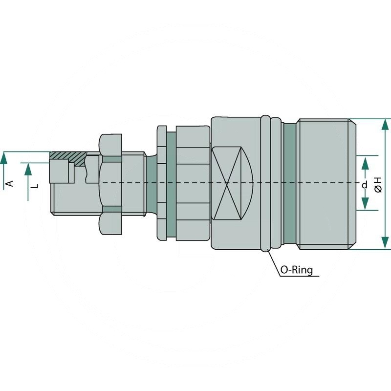 KF-S 10L (M16x1,5) DN12-BG3 | KFS 10L 3 | zdjęcie nr 2